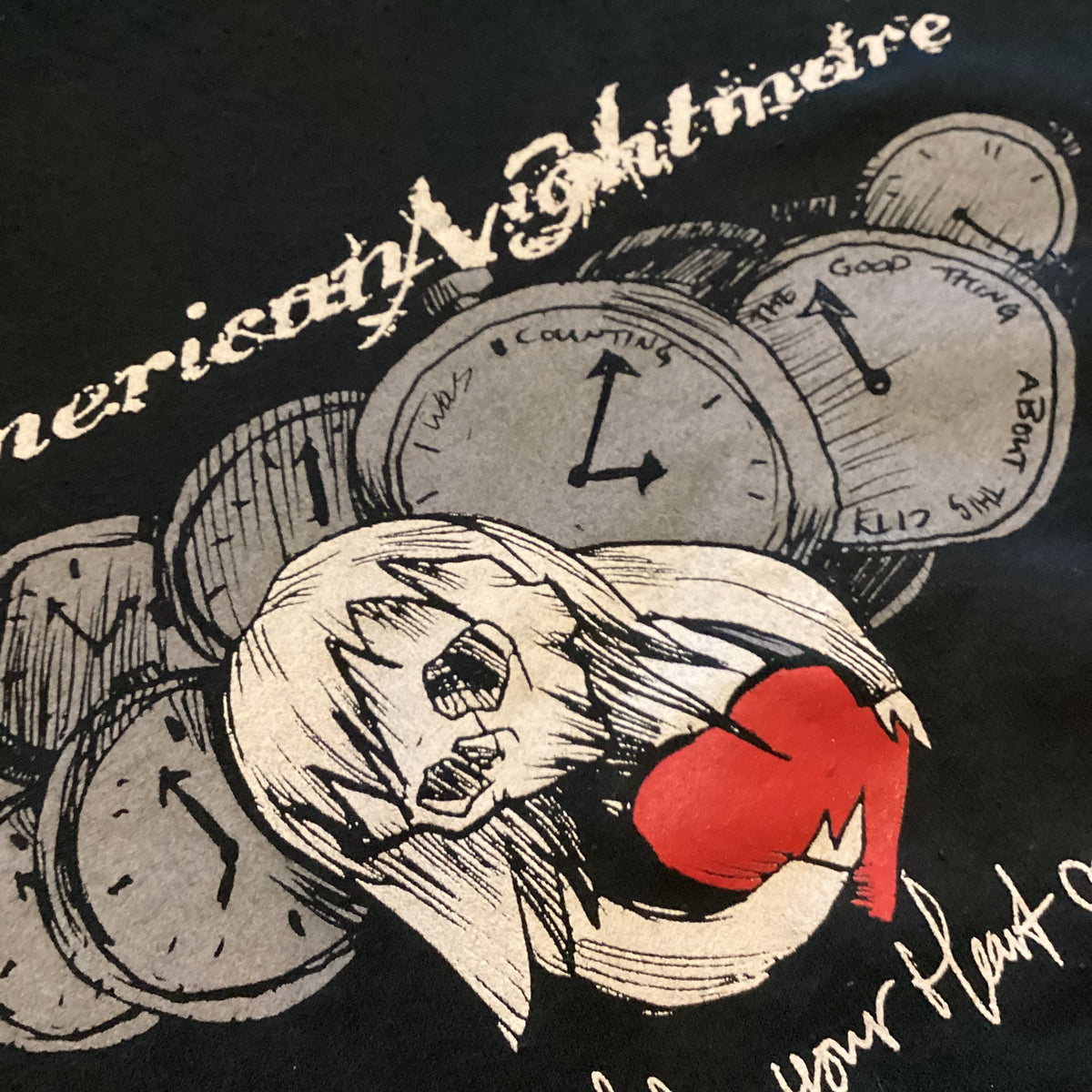 Vintage American Nightmare "Hide Your Heart" Pullover Hoodie