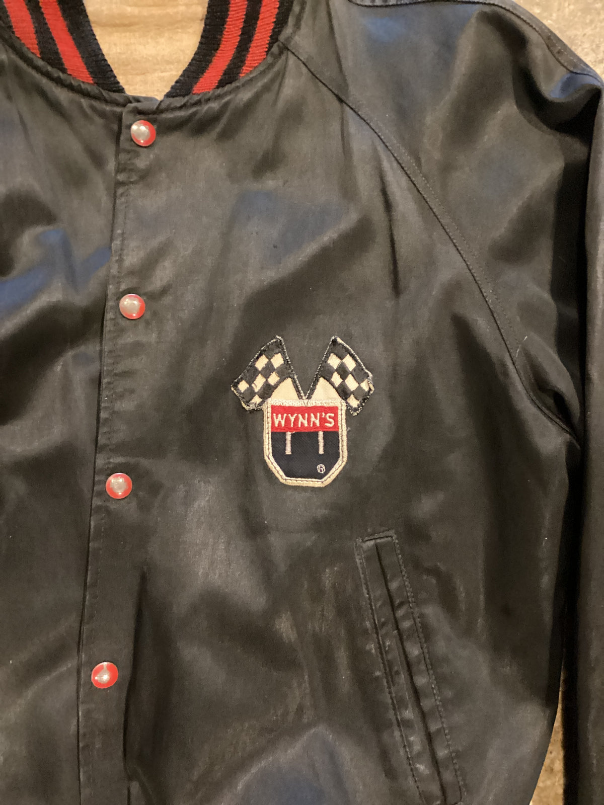 Vintage Hatcher's "Tika's 1967" Sateen Bomber Jacket