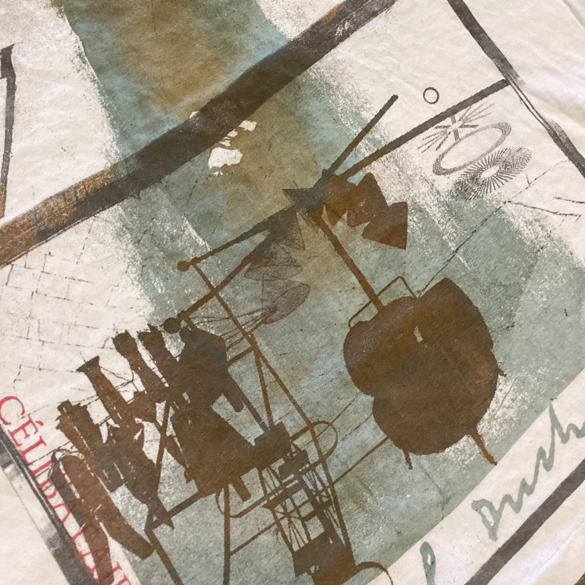 Vintage Marcel Duchamp "The Bride Stripped Bare By Her Bachelors, Even" '80s T-Shirt