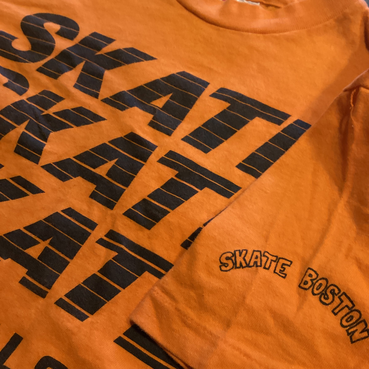 Vintage Beacon Hill Skate "Boston, MA" Skate Boston T-Shirt