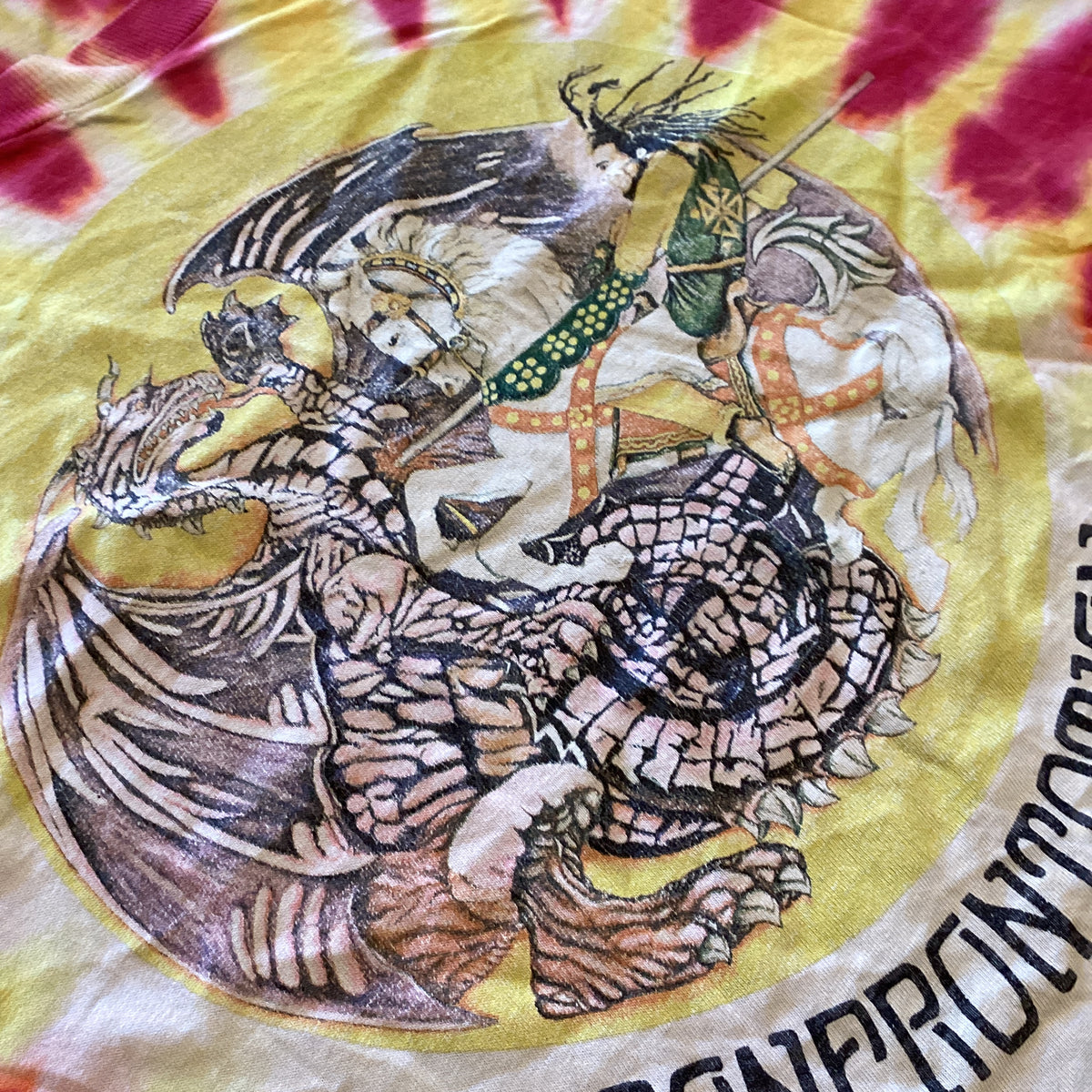 Vintage Bob Marley "Confrontation" Tie-Dye T-Shirt - jointcustodydc