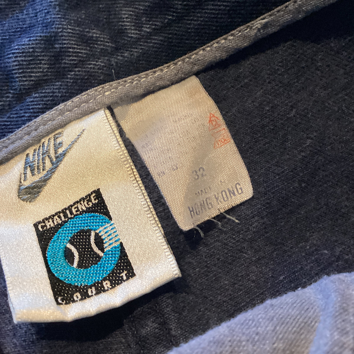 Vintage Nike Challenge Court "Agassi" Denim Shorts