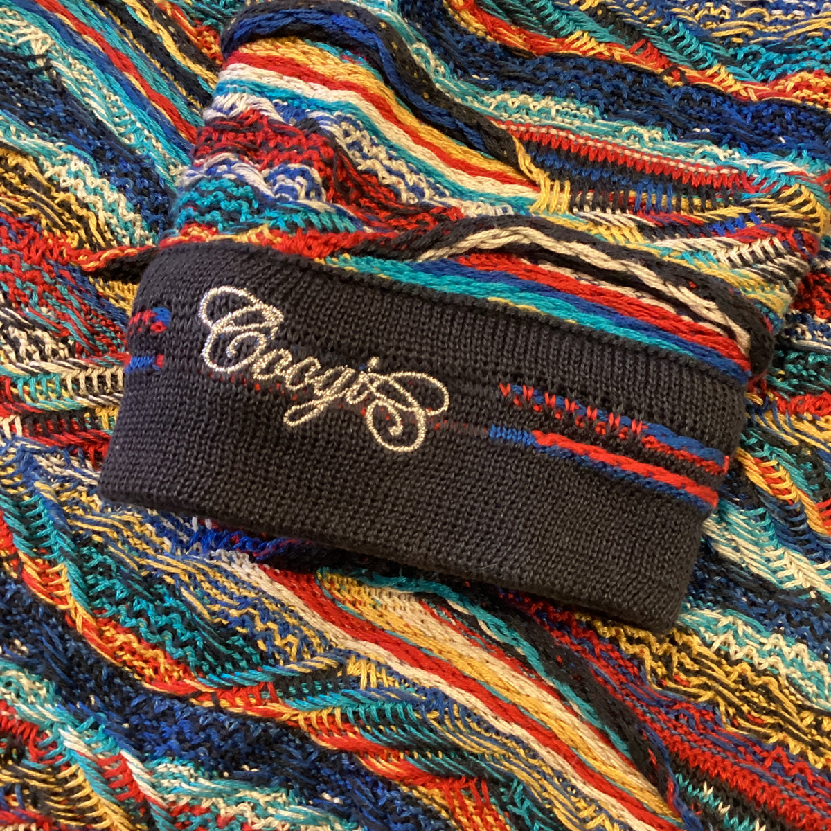 Vintage Coogi Australia "Multicolor" Knit Sweater