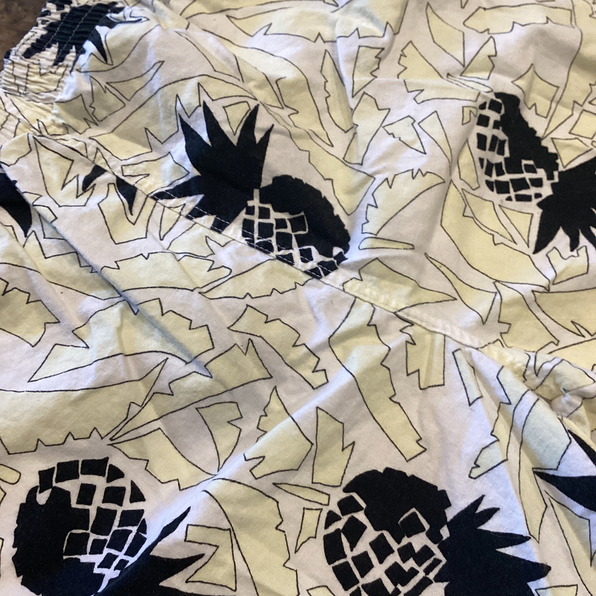 Vintage Generation Zone Pineapple "Swinger" Swimming Trunks