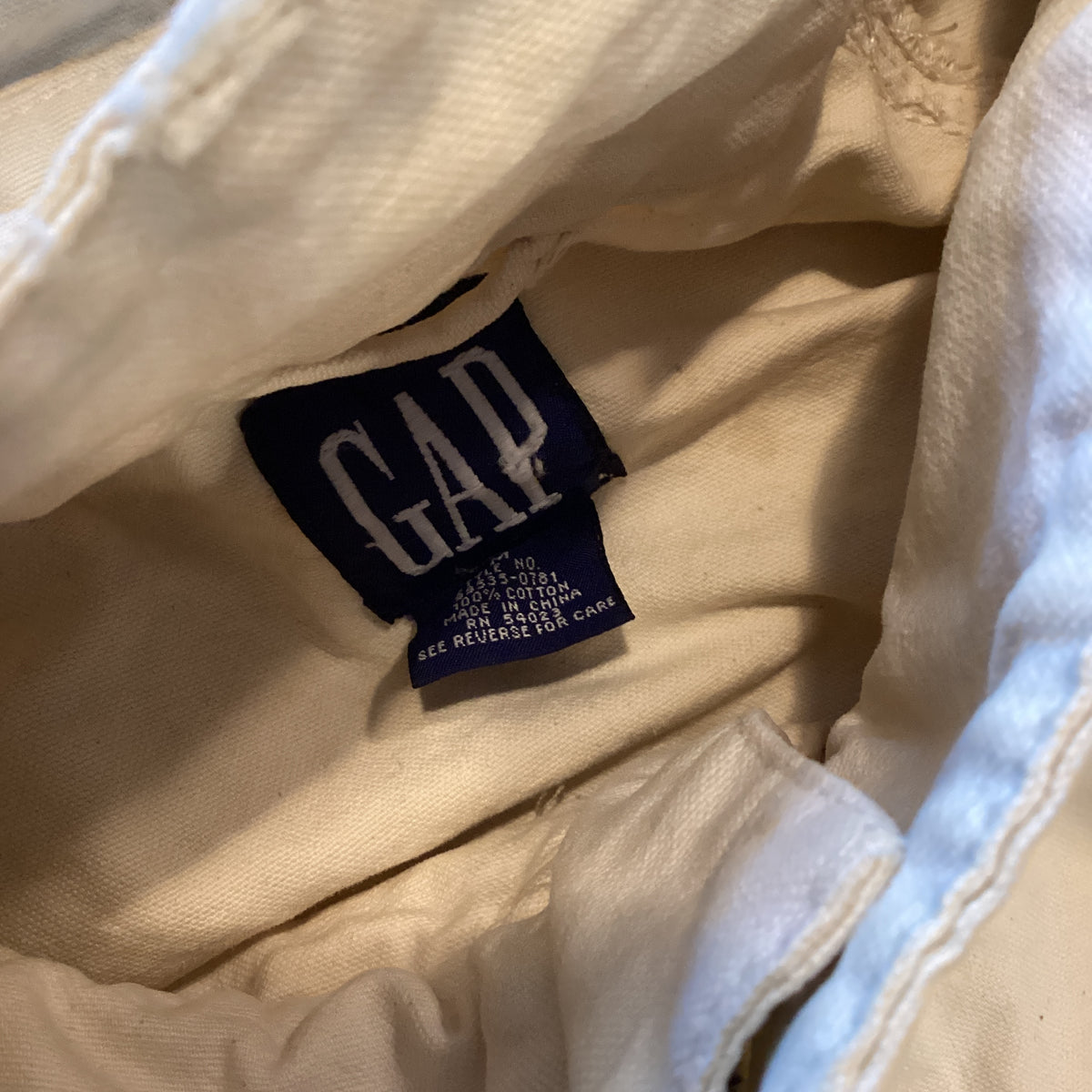 Vintage GAP Canvas Jacket w/ Detachable Hood