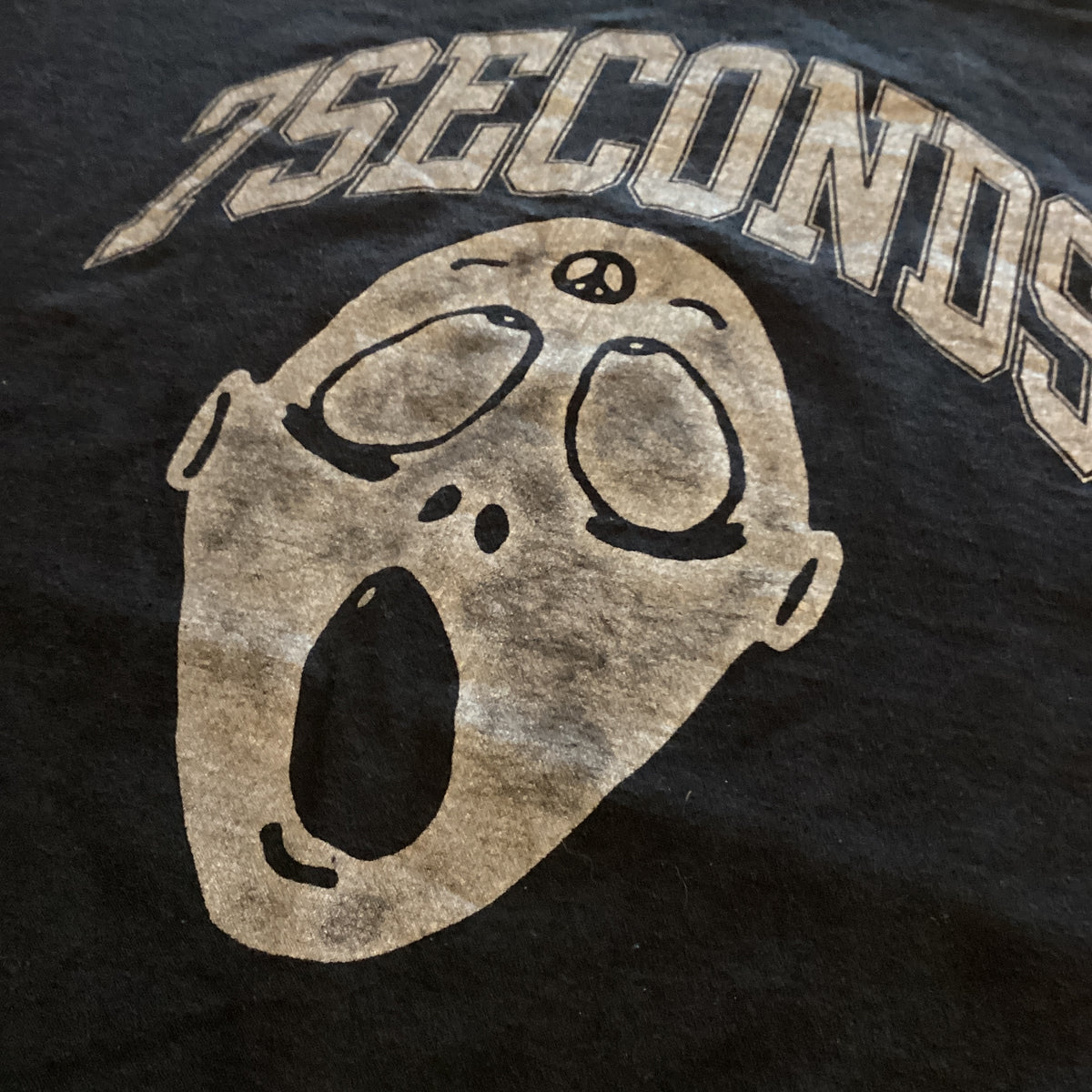 Vintage 7 Seconds "The Music The Message" T-Shirt - jointcustodydc