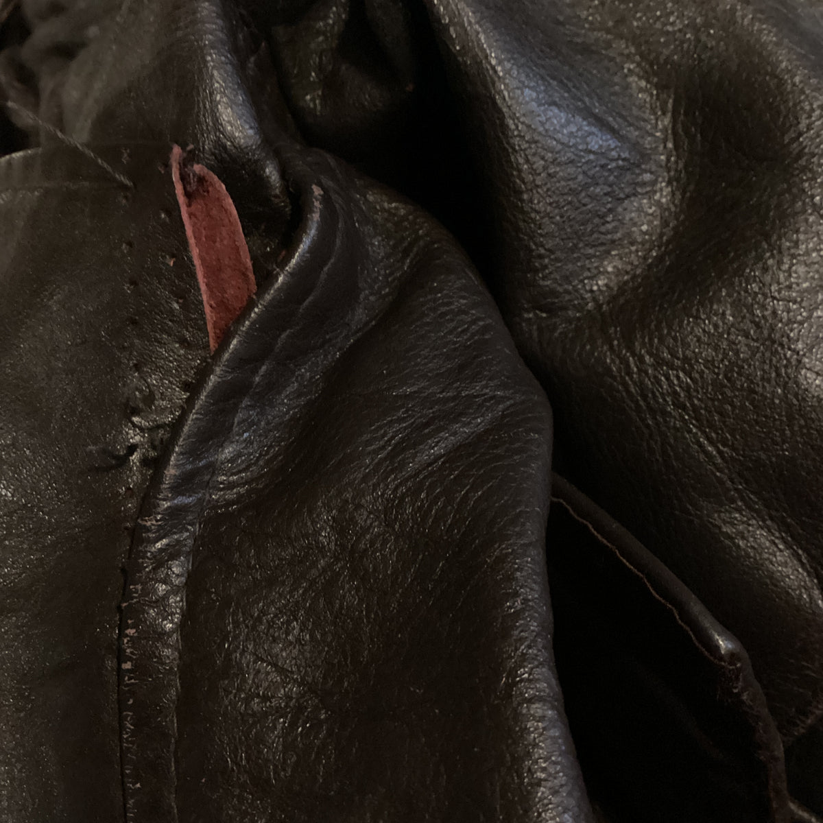 Vintage Excelled "Brown" Shearling Leather Aviator Jacket - jointcustodydc