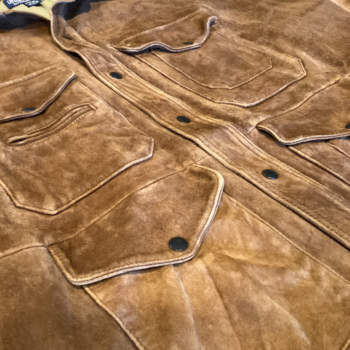 Vintage Ralph Lauren Leather Suede "Safari" Jacket - jointcustodydc