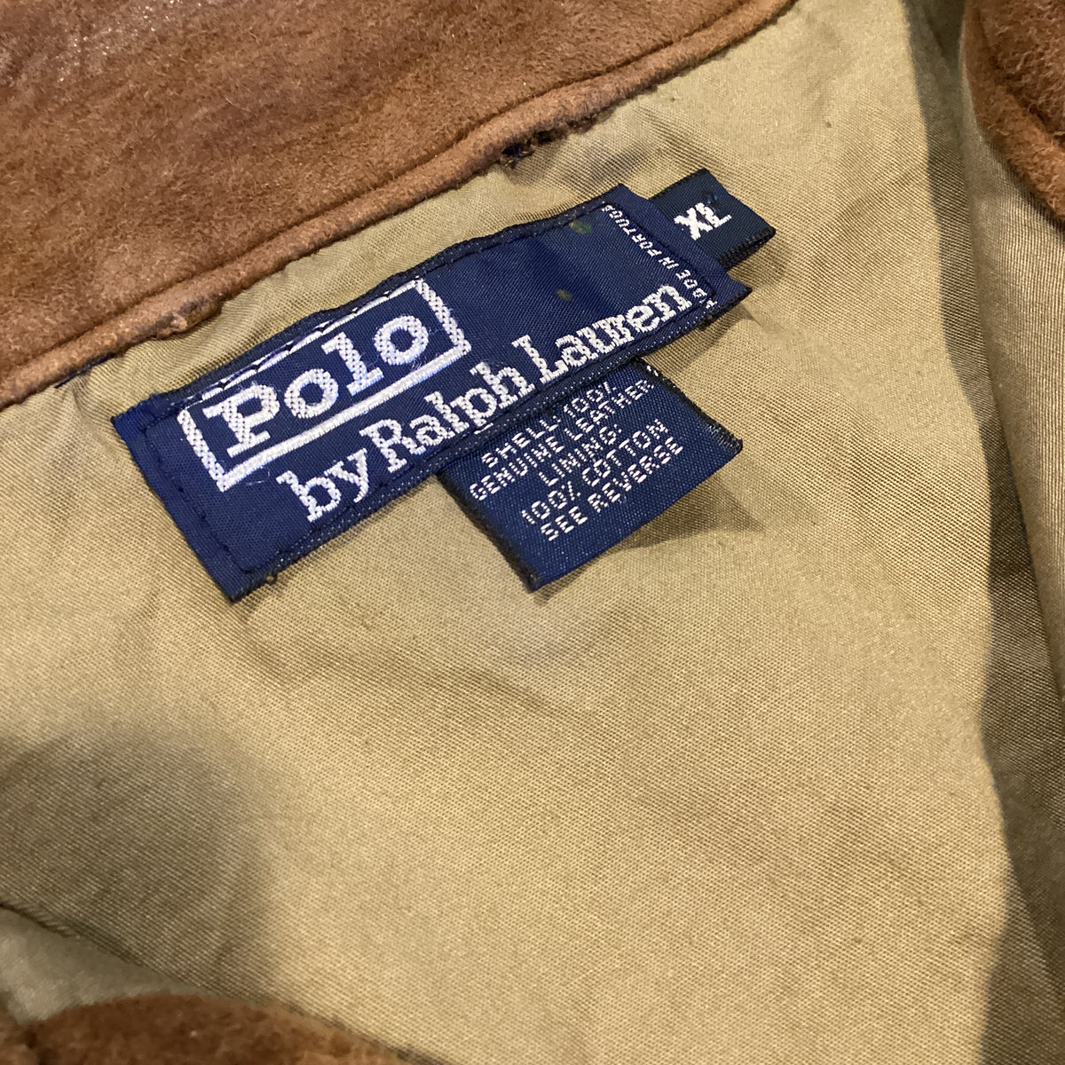 Vintage Ralph Lauren Leather Suede "Safari" Jacket - jointcustodydc