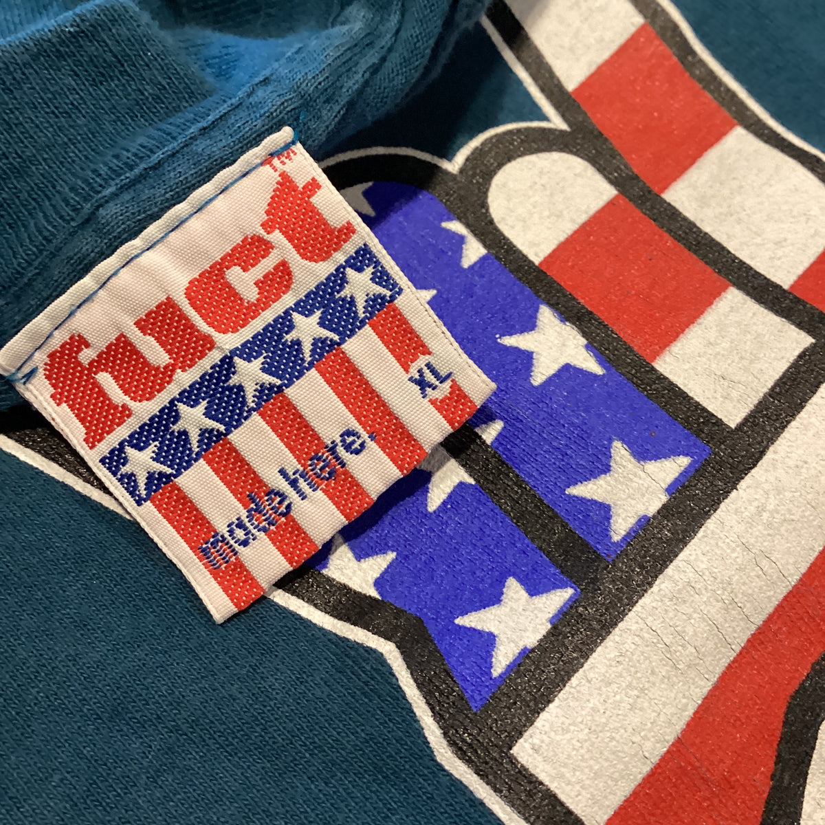 Vintage FUCT "FUCT Graphics" American Flag T-Shirt - jointcustodydc