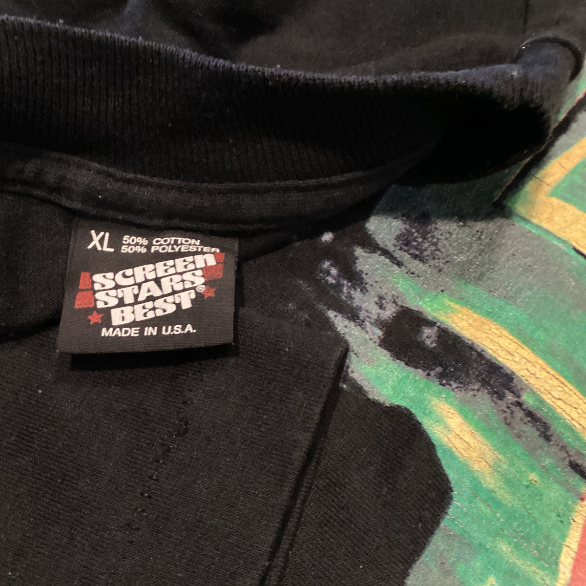 Vintage Ice Cube "Death Certificate" 2-Sided 1991 Promotional Priority Records T-Shirt - jointcustodydc