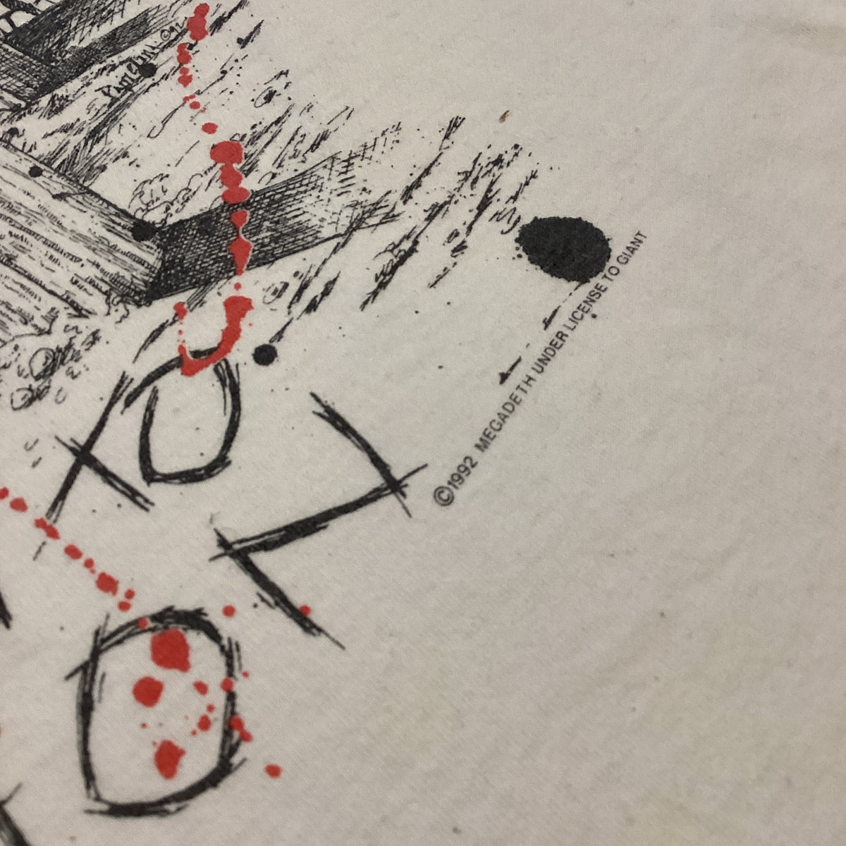 Vintage Megadeth "Countdown To Extinction" T-Shirt - jointcustodydc