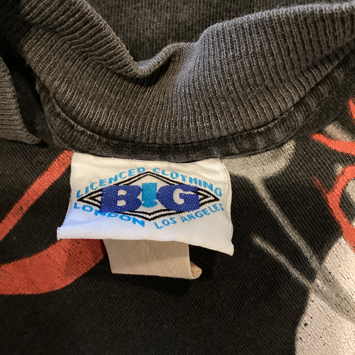 Vintage The Cure "Blood Flowers" V-Neck T-Shirt - jointcustodydc