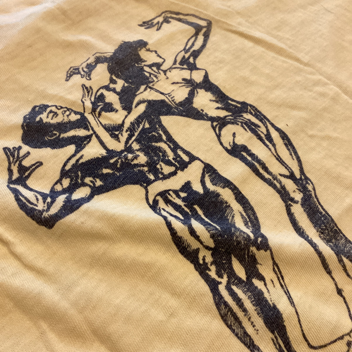 Vintage Ishi Naokata & Kumiko "Body Building Wedding" '86 T-Shirt - jointcustodydc