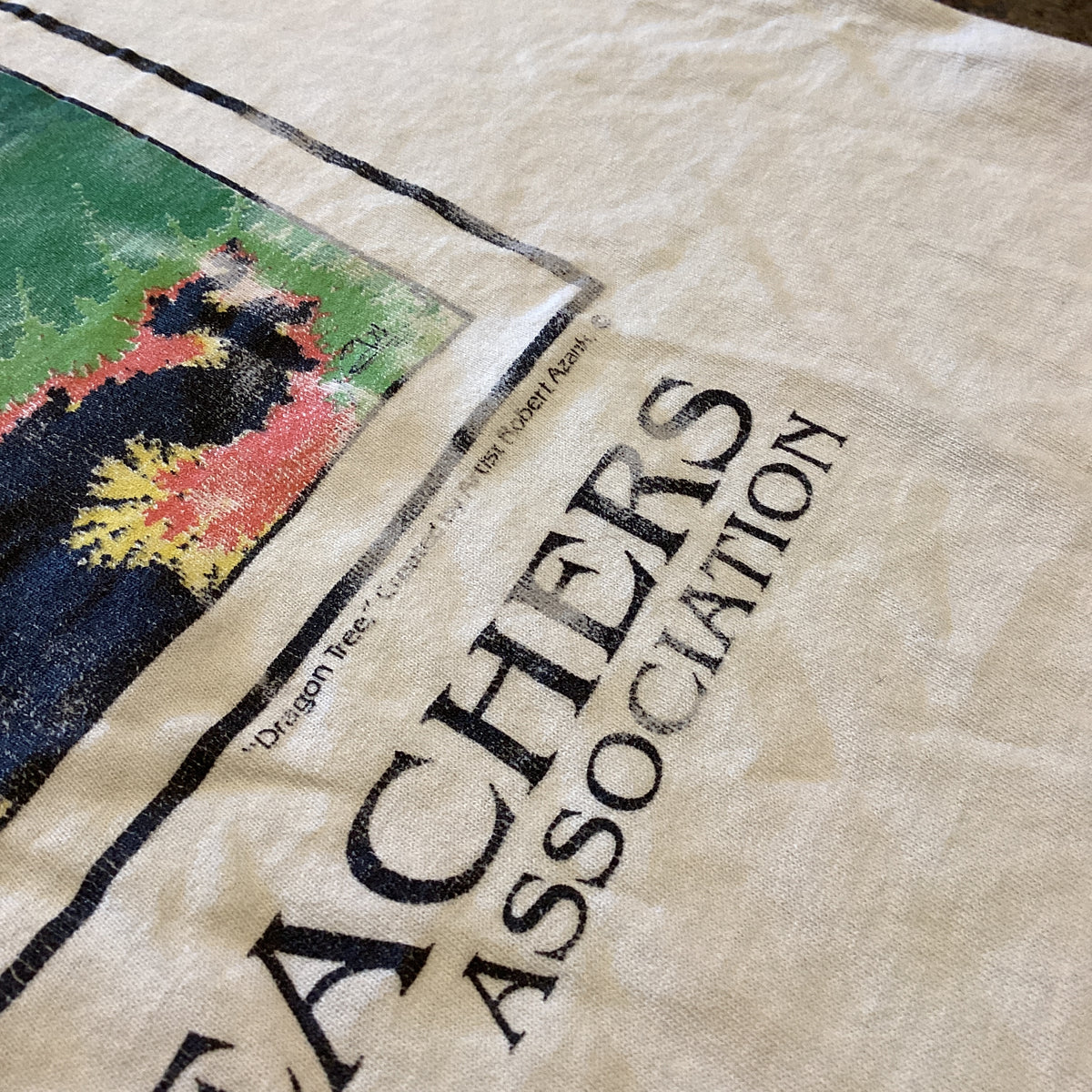 Vintage Robert Azank "National Science Teachers Association" Kansas City '93 Fractal T-Shirt - jointcustodydc