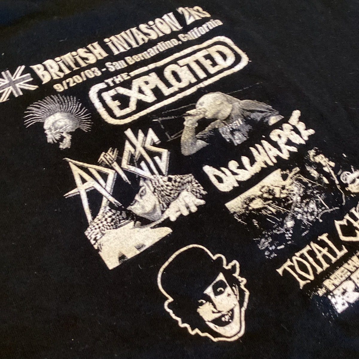 Vintage British Invasion "2k3" San Bernardino, CA T-Shirt - jointcustodydc