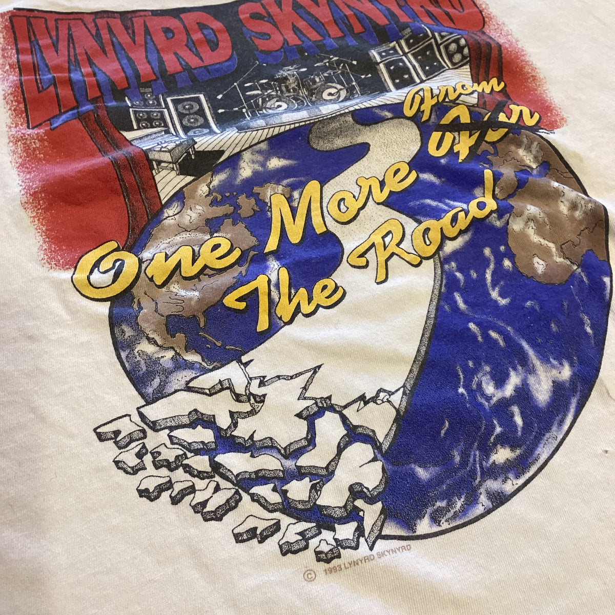 Vintage Lynyrd Skynyrd "One More From The Road" Tour T-Shirt - jointcustodydc