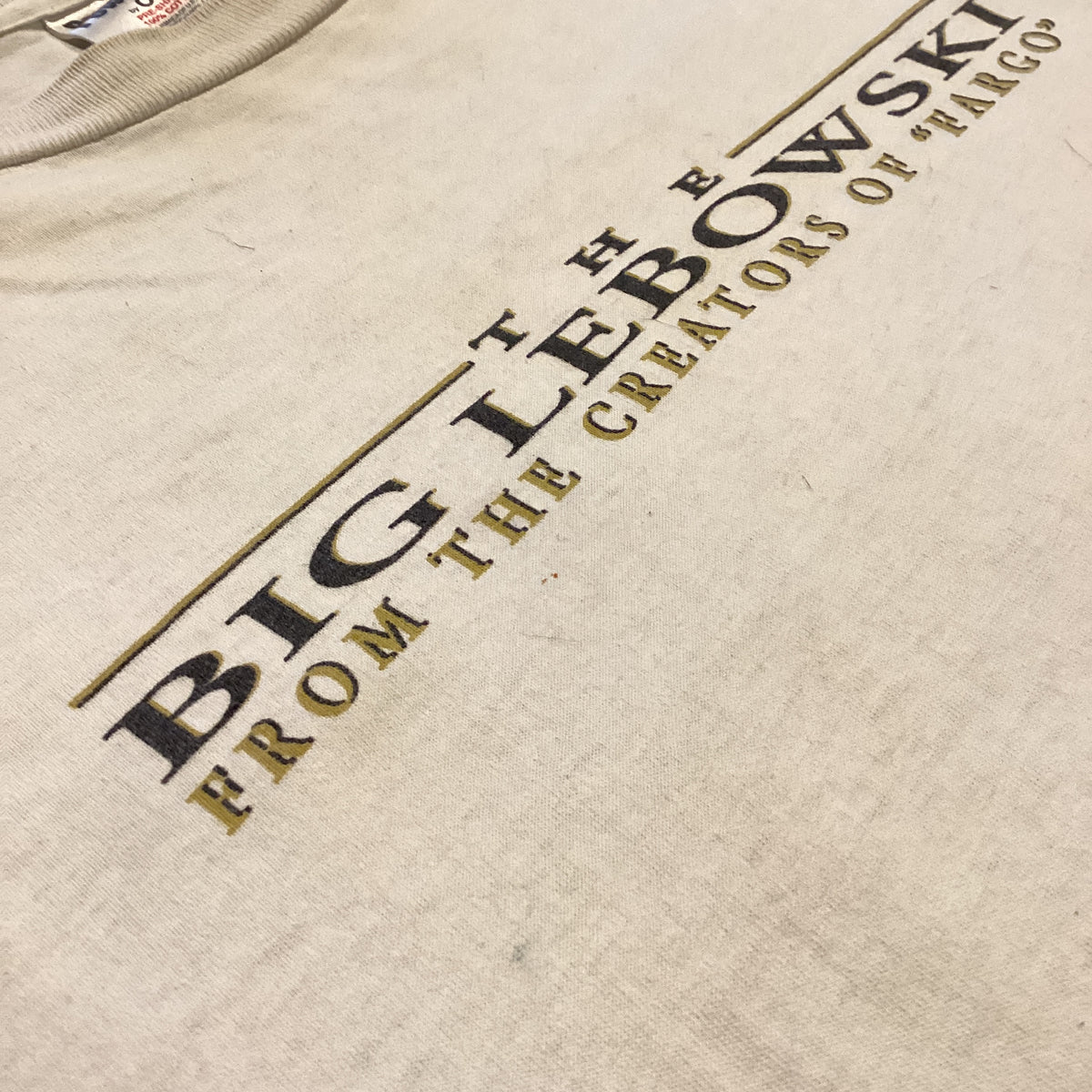 Vintage The Big Lebowski "Times Like These.." Polygram Promotional T-Shirt - jointcustodydc