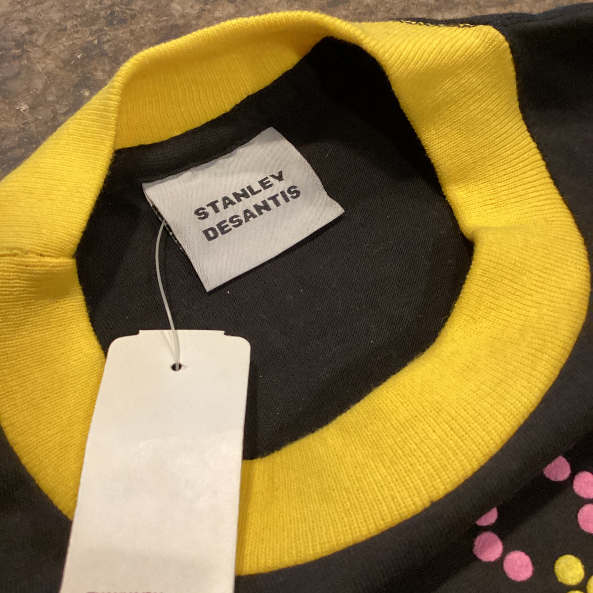 Vintage Lite Brite "Hasbro" NOS Stanley Desantis Puffy Ink Ringer Shirt - jointcustodydc