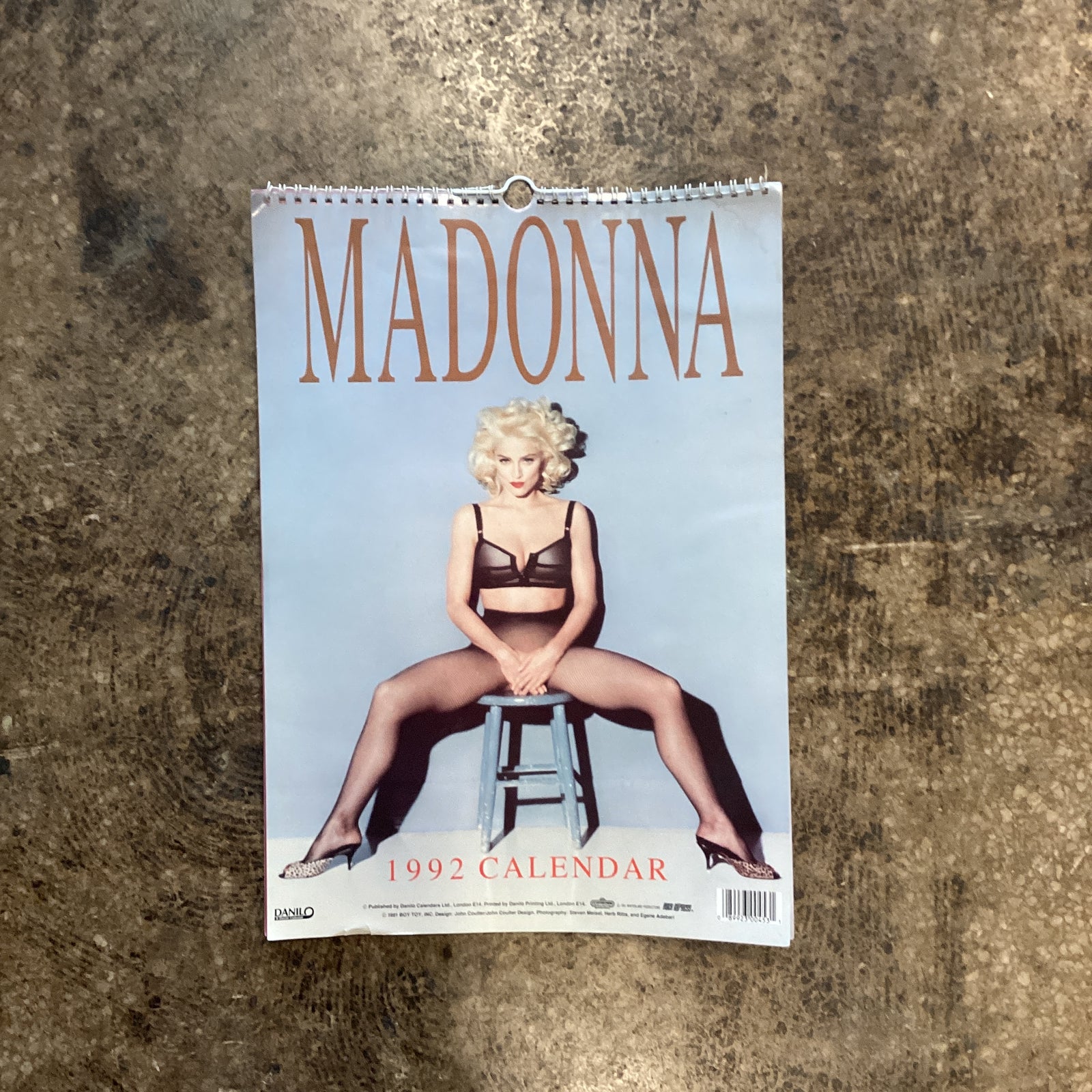 Vintage Madonna '92 Calendar - jointcustodydc