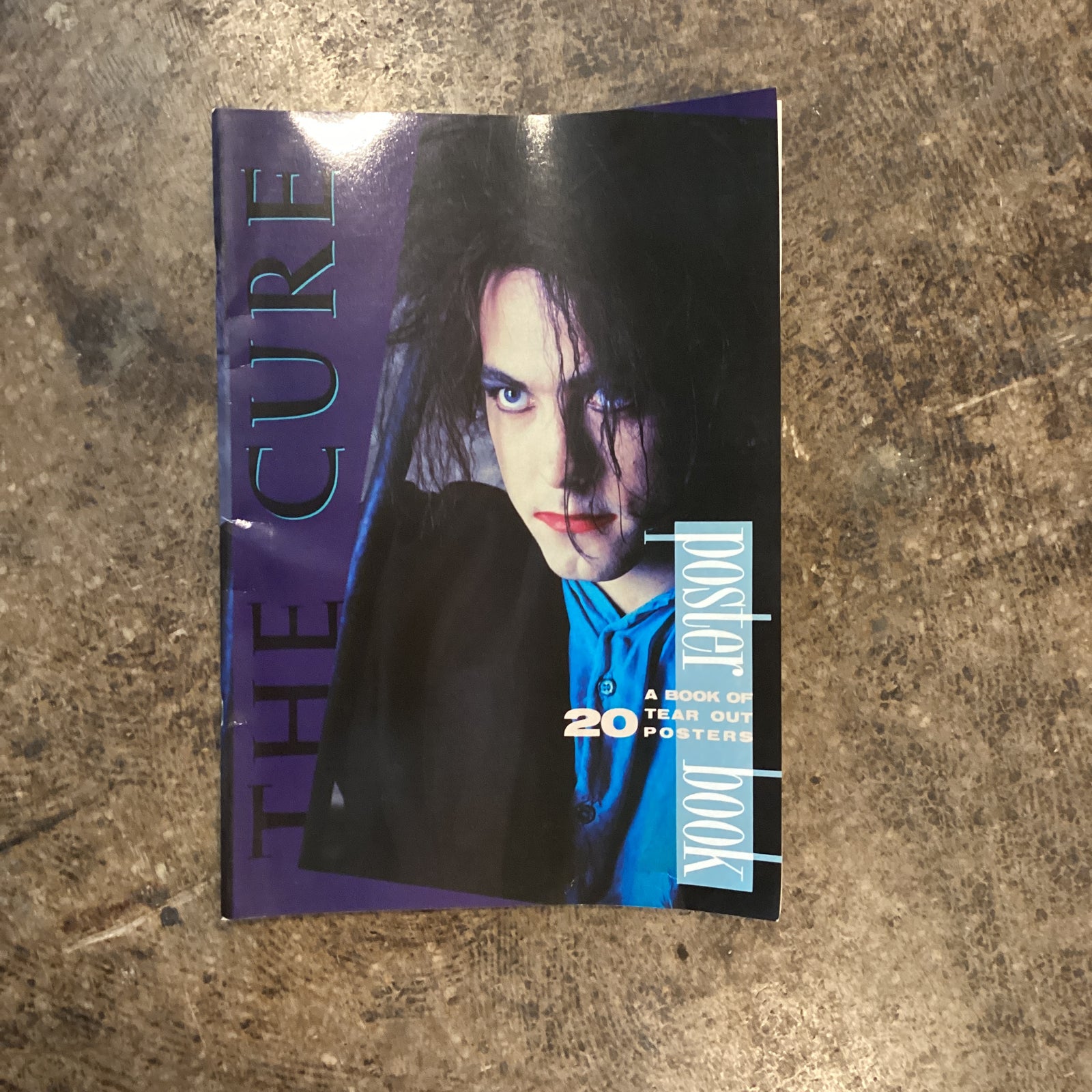 Vintage The Cure "20 Page" Atalanta Press '87 Poster Book - jointcustodydc