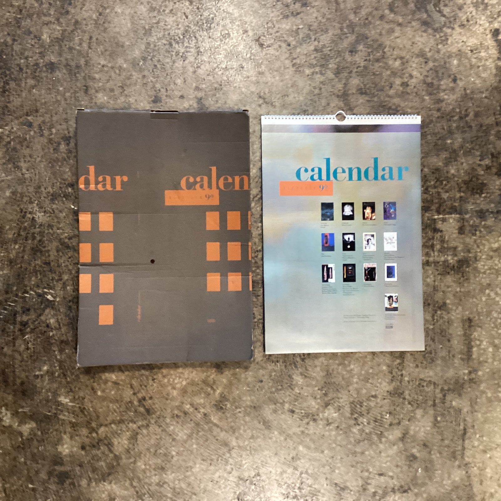 Vintage 4ad "Nineteen 90" Calendar XAD 0001 - jointcustodydc