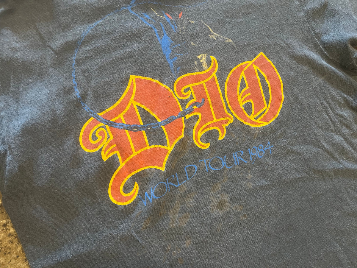Vintage DIO &quot;World Tour&quot; &#39;84 T-Shirt