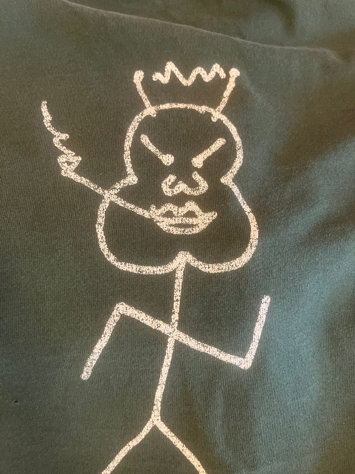 Vintage Weezer &quot;Bokkus Fan Club&quot; &#39;94 Forest Green T-Shirt