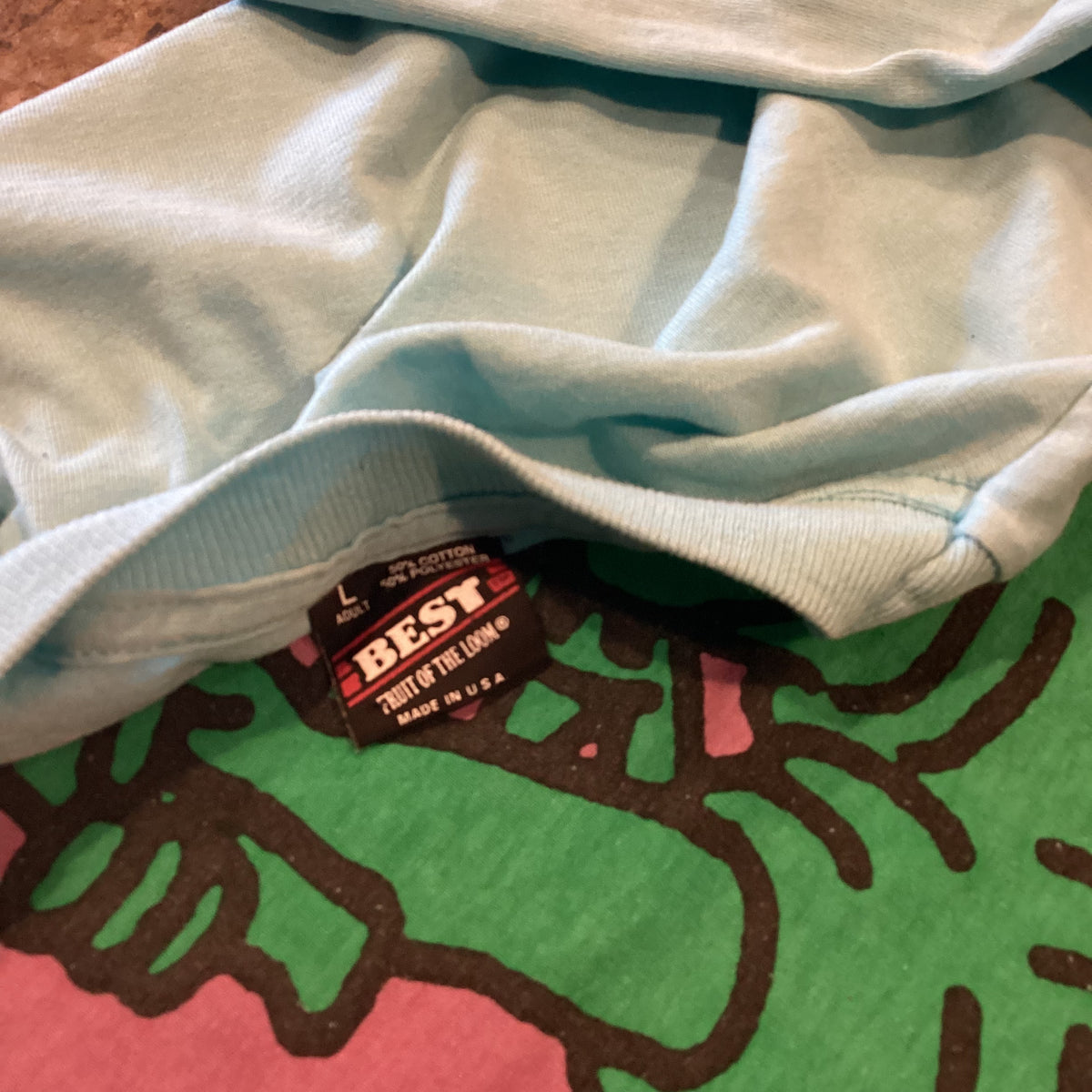 Vintage Keith Haring &quot;Statue of Liberty&quot; &#39;86 T-Shirt