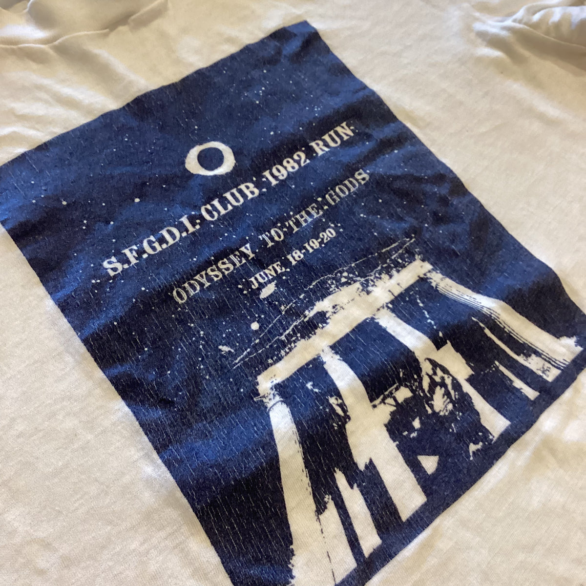 Vintage God Damned Independents &quot;San Francisco&quot; Motorcycle Club Run &#39;82 T-Shirt