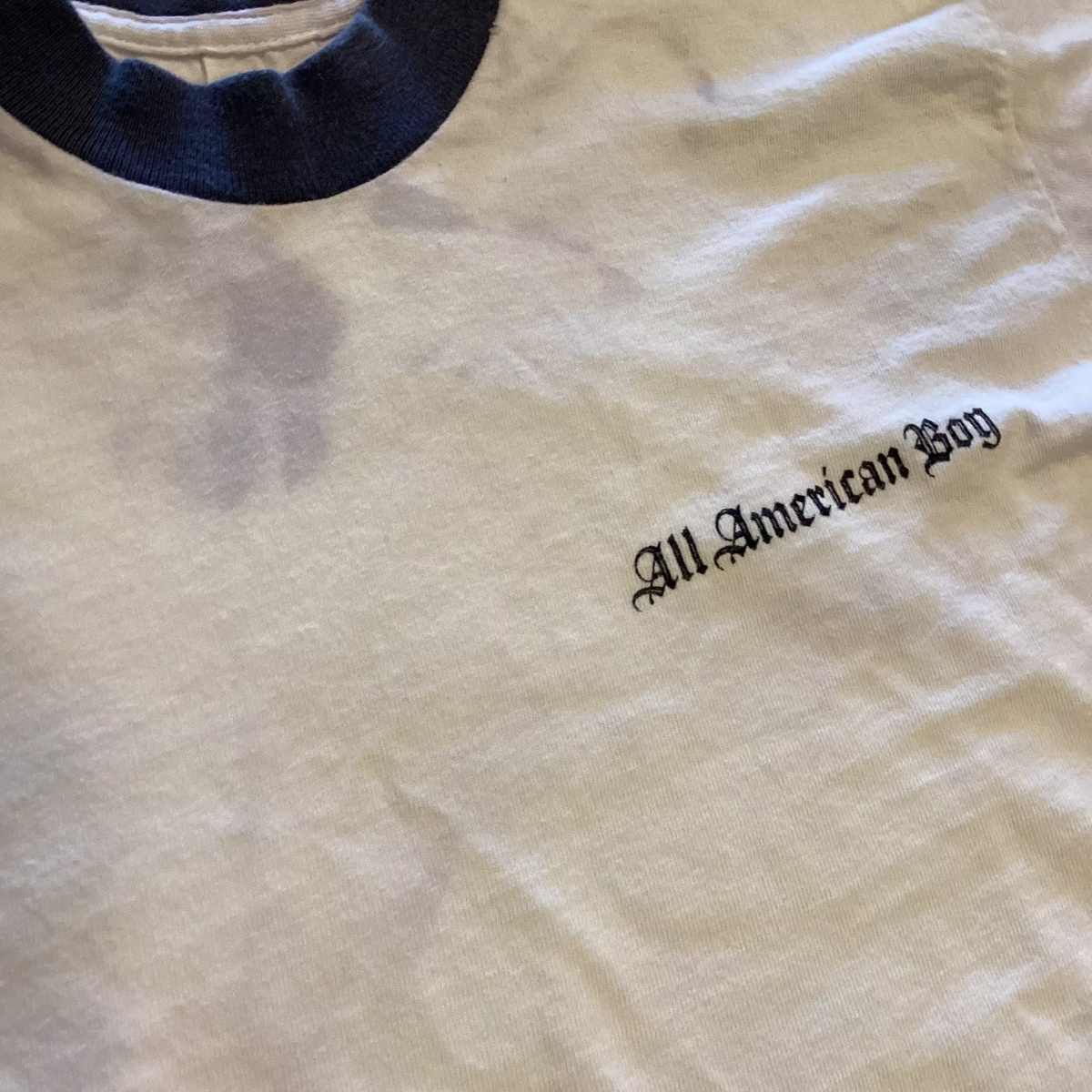 Vintage All American Boy &quot;San Francisco&quot; Store Ringer Shirt