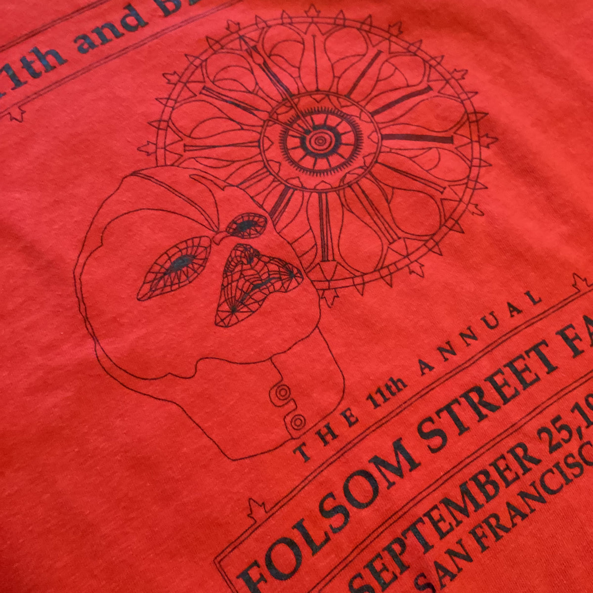 Vintage 11th And Beyond &quot;Folsom Street Fair&quot; San Francisco &#39;94 T-Shirt