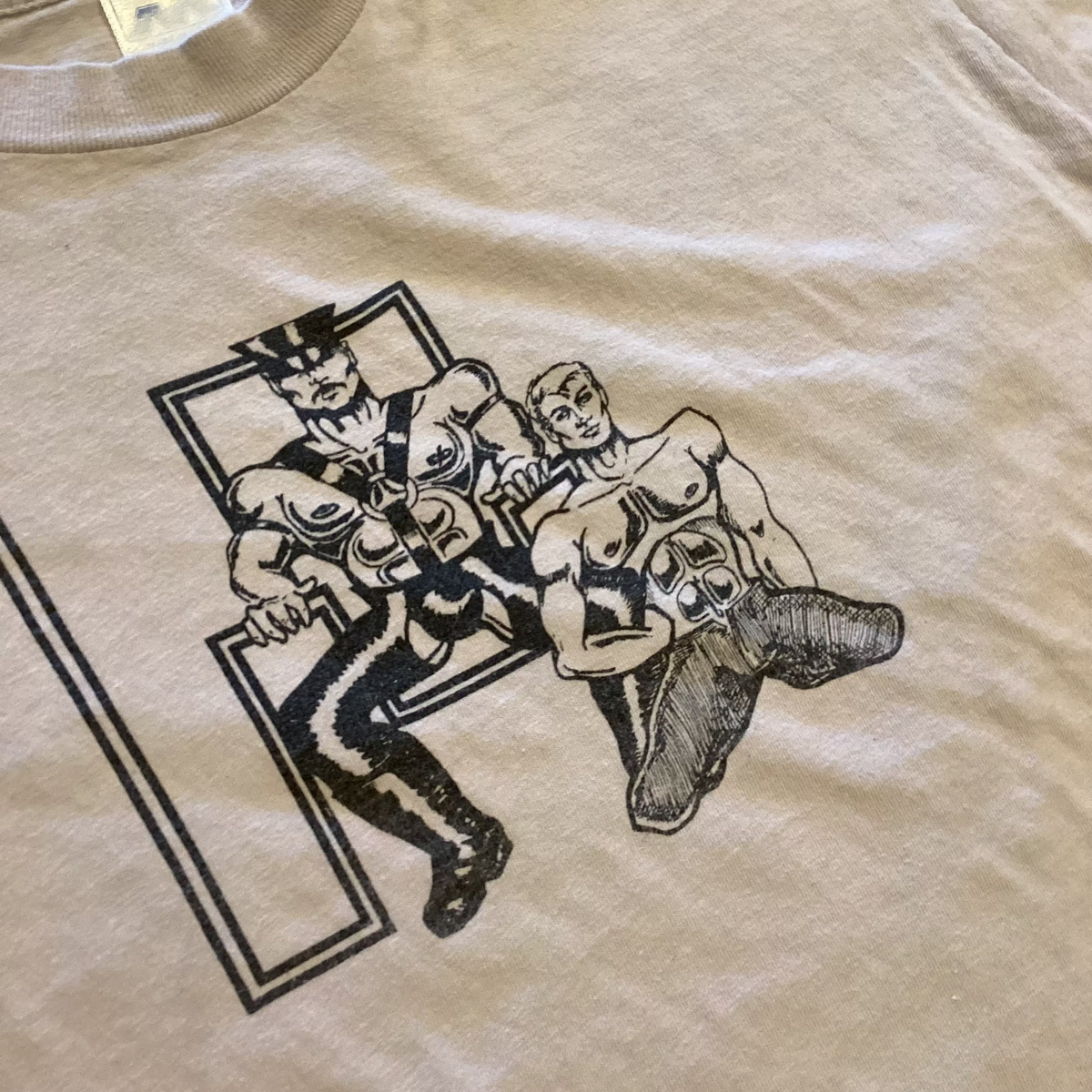 Vintage Strong Men "Leather Daddy" T-Shirt