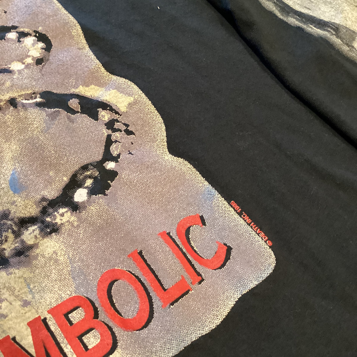 Vintage Death "Symbolic" 4-sided '95 Tour Long Sleeve Shirt