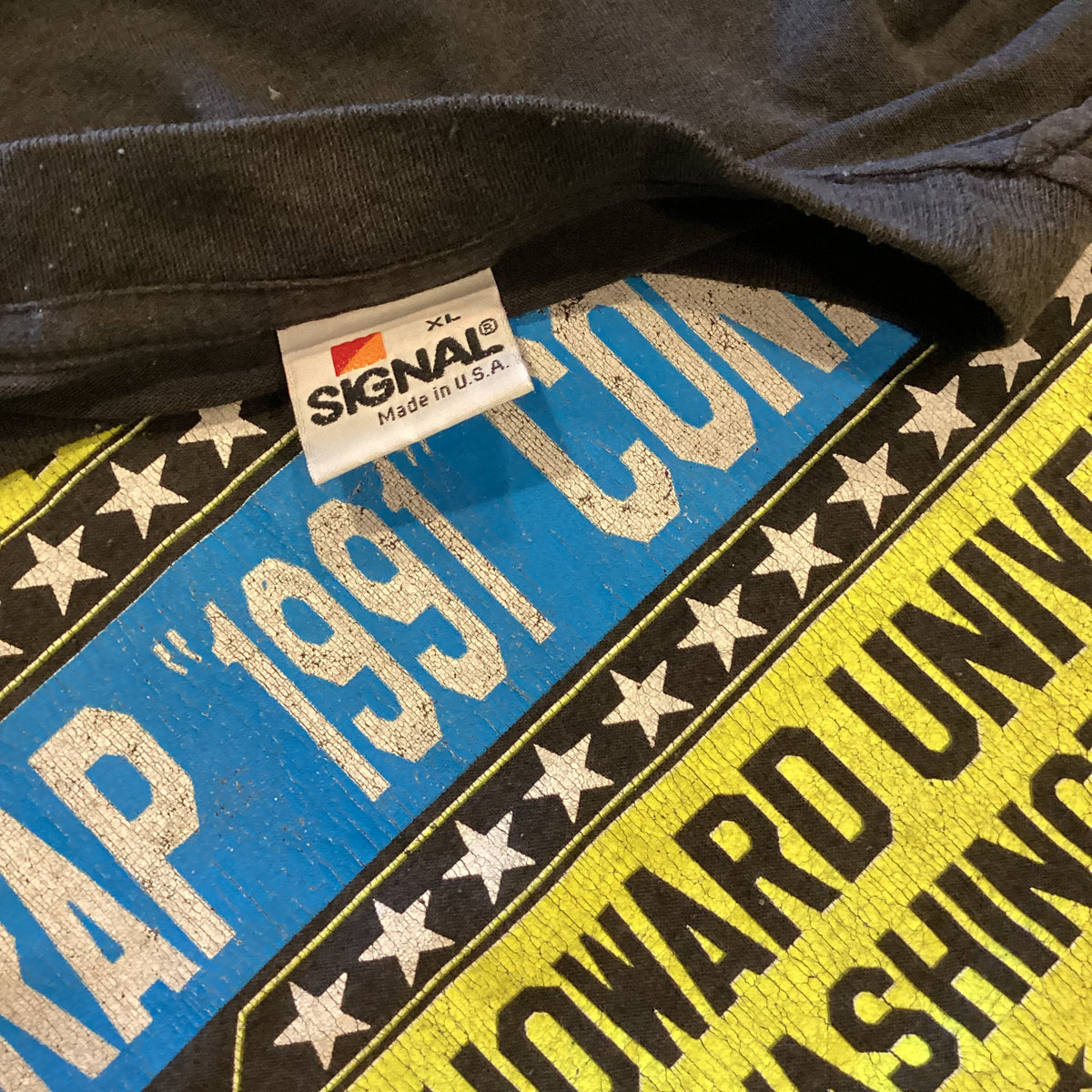 Vintage Howard University '91 "Rap Conference" Festival T-Shirt