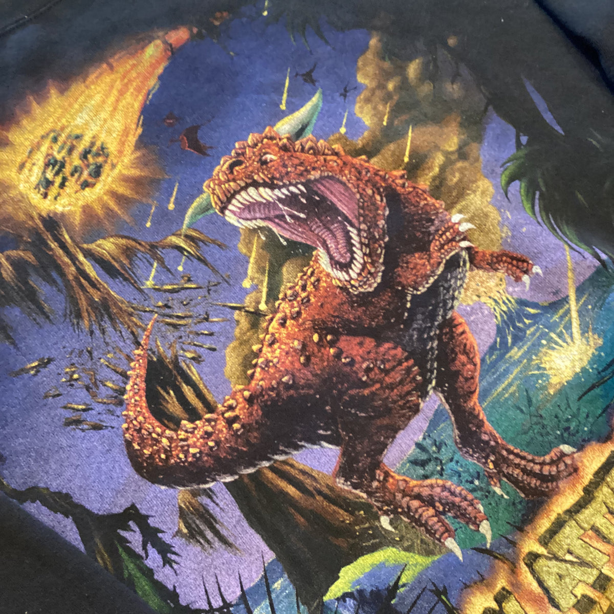 Vintage Disney Animal Kingdom &quot;Countdown To Extinction&quot; Crewneck Sweatshirt