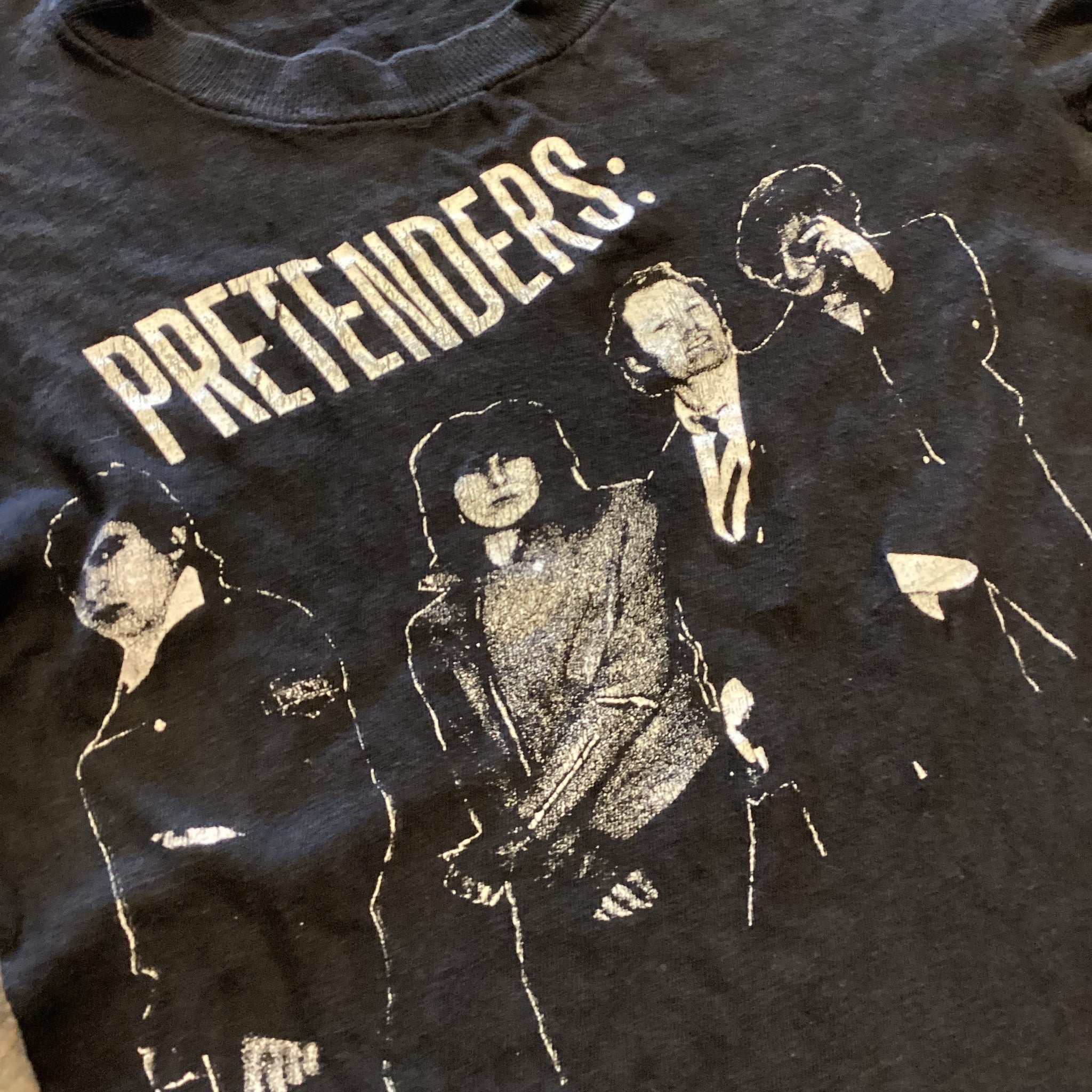 THE PRETENDERS 82年ヴィンテージTシャツ レア！ Vintage Pretenders 