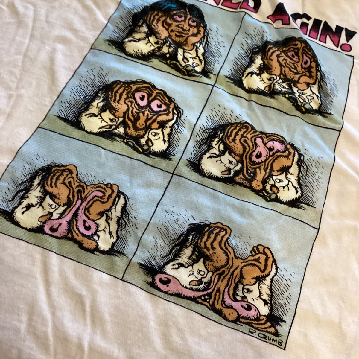 Vintage Robert Crumb &quot;Stoned Agin!&quot; T-Shirt