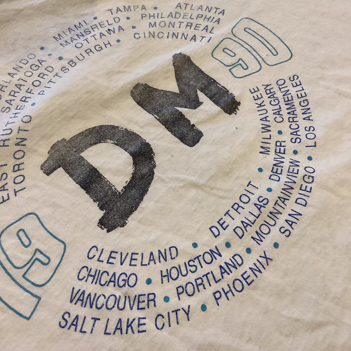 Vintage Depeche Mode &quot;World Violation&quot; Tour T-Shirt