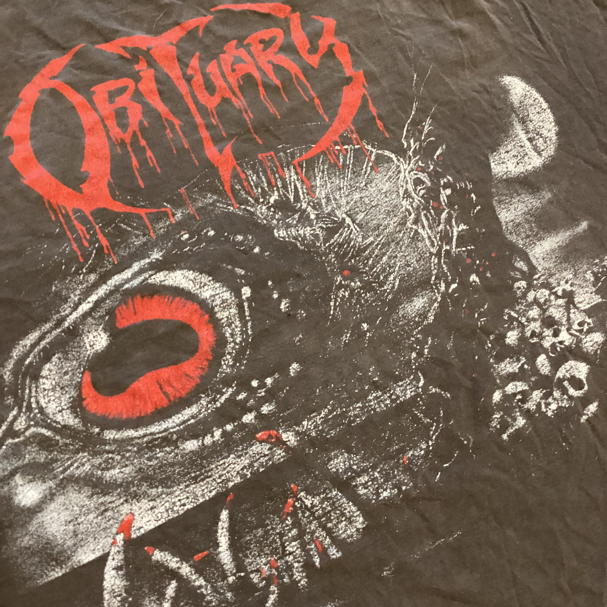 Vintage Obituary &quot;Cause Of Death&quot; T-Shirt