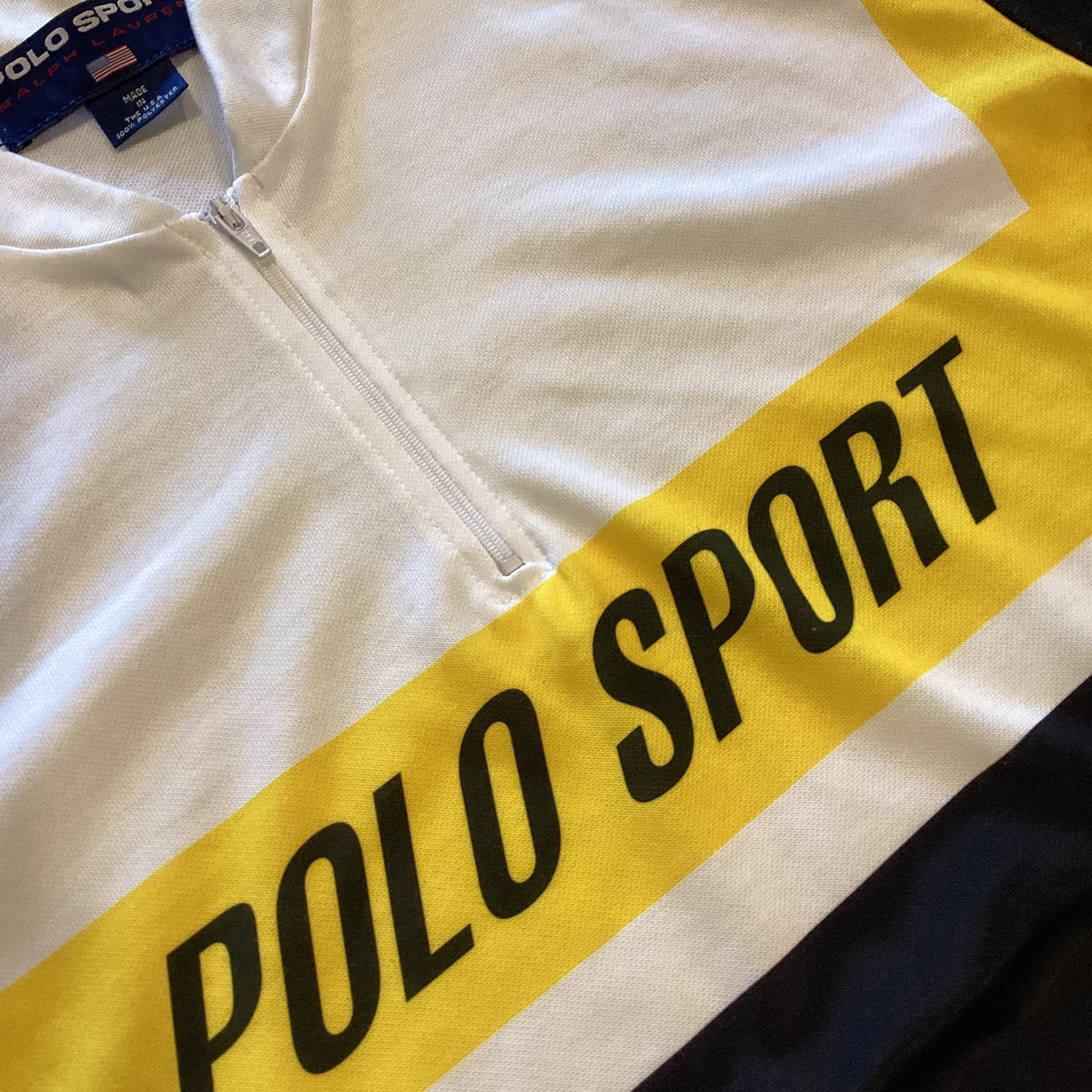 Vintage Polo Sport Cycling &quot;Racing&quot; Jersey