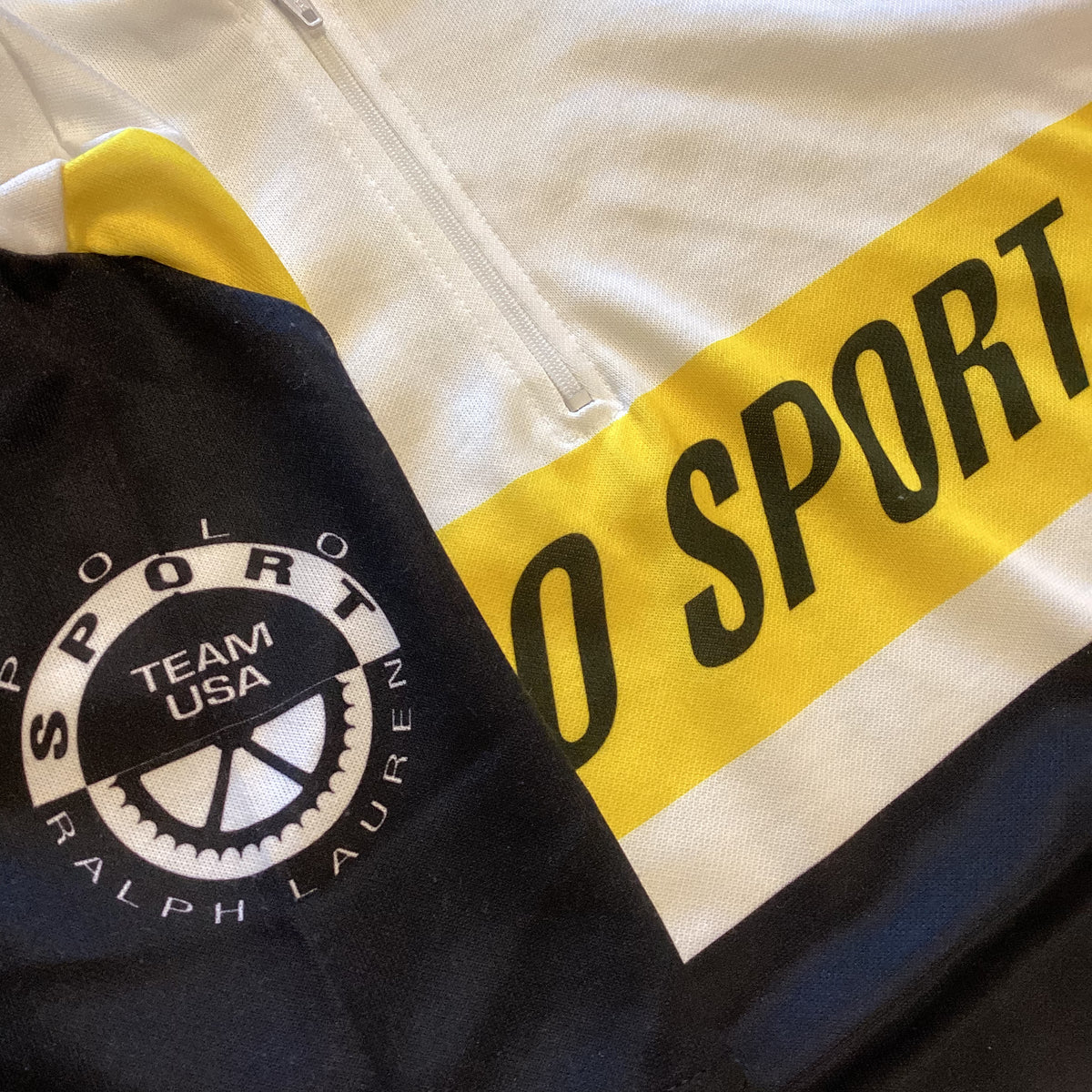 Vintage Polo Sport Cycling &quot;Racing&quot; Jersey