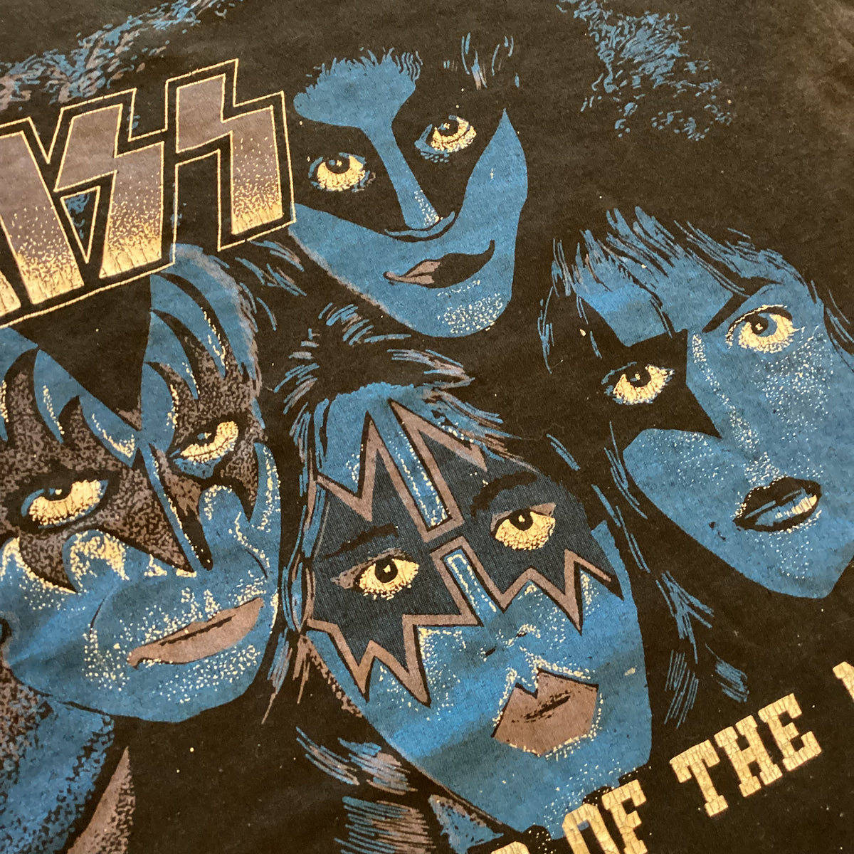 Vintage Kiss &quot;Creatures Of The Night&quot; T-Shirt