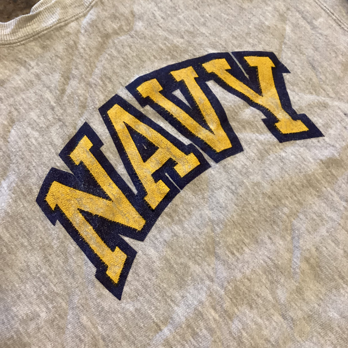 Vintage Champion &quot;NAVY&quot; Reverse Weave Crewneck Sweatshirt