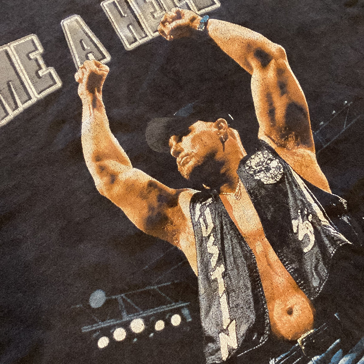 Vintage Stone Cold Steve Austin &quot;Hell Yeah&quot; WWF T-Shirt