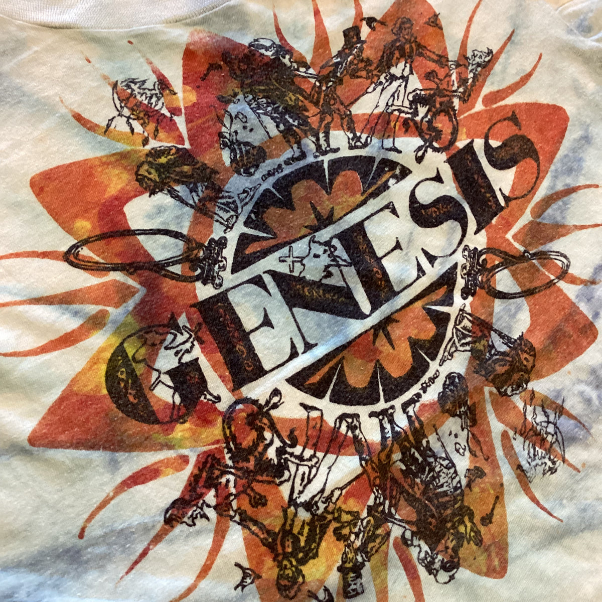 Vintage Genesis &quot;A Trick Of The Tail&quot; Charisma Promo T-Shirt