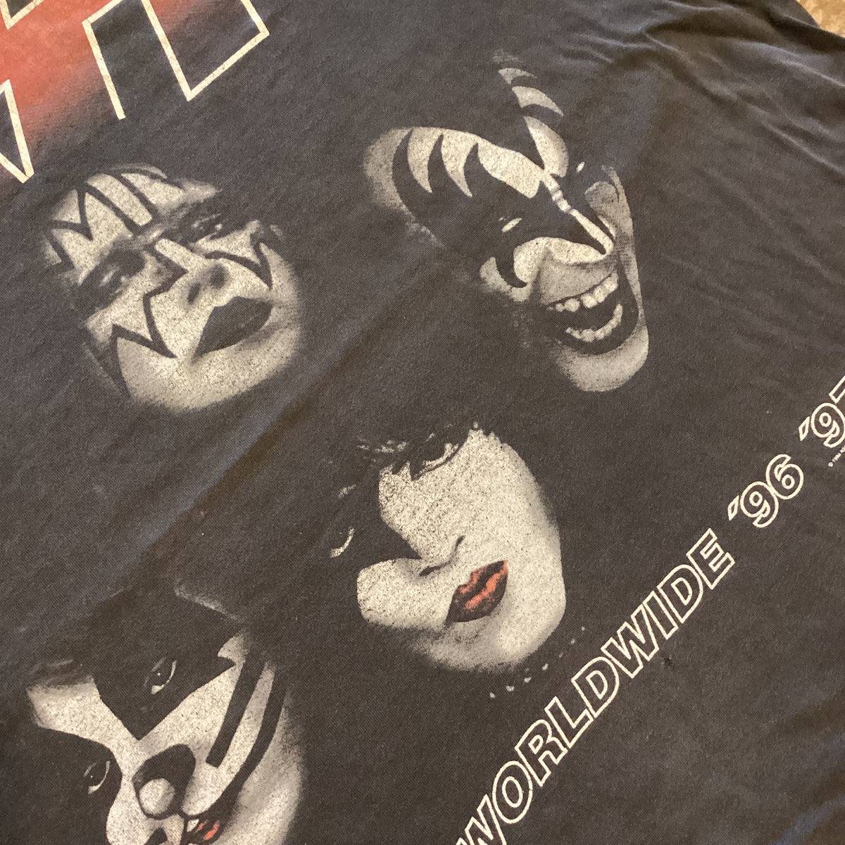 Vintage KISS &quot;Alive&quot; &#39;96-97 World Tour T-Shirt