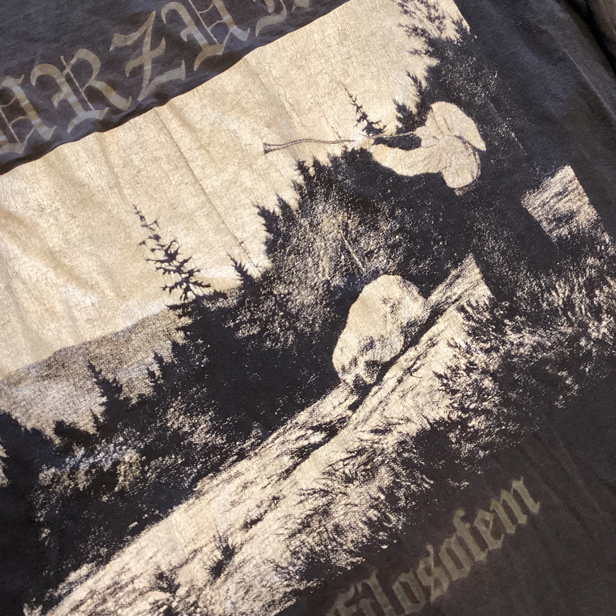 Vintage Burzum &quot;Filosofem&quot; 4-sided Long Sleeve Shirt