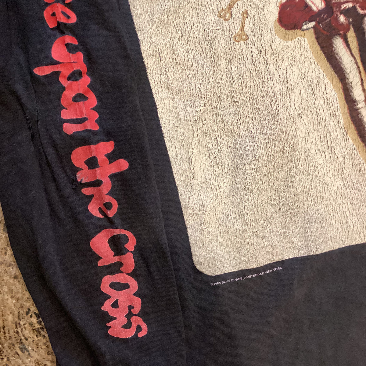 Vintage Deicide &quot;Once Upon The Cross&quot; Long Sleeve Shirt