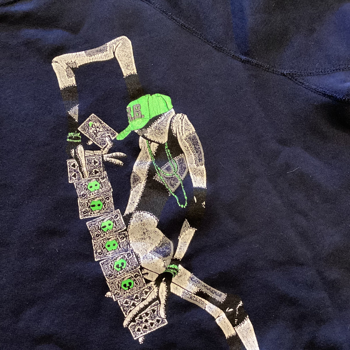 Vintage Ray Barbee "Powell Peralta Skateboards" Raglan Crewneck